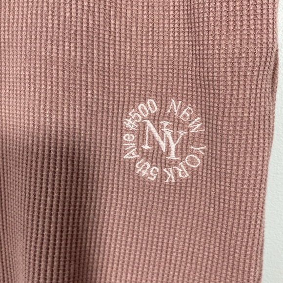 🌸Zara pink thermal jogger style pants size medium - Picture 3 of 9